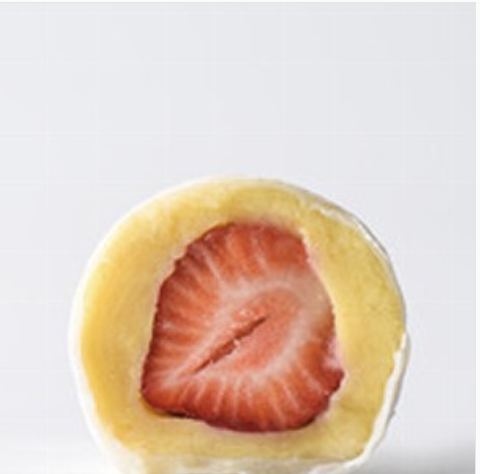 【草莓綠豆大福 】6入/盒