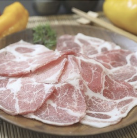 梅花豬燒烤片500g